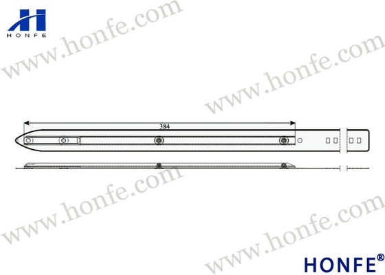 GS900 Bant Sağ Sol Sulzer Tezgah Yedek Parça Genişlik 140 Boy 2382mm