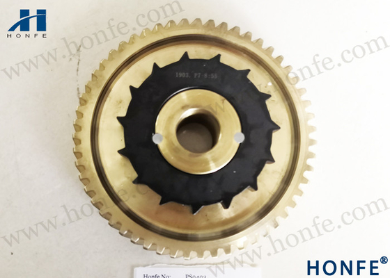 Sulzer P7100 için Globoid Sonsuz Tekerlek 912510114 Dokuma Tezgahı Yedek Parçaları