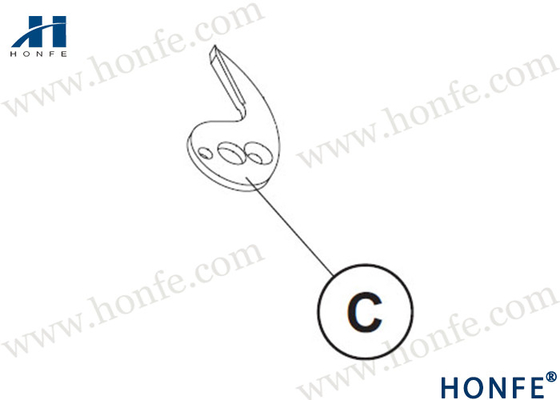 HONFE Gümüş dokuma dokuma parçaları PN051739/PQO51730 Garantili Fast/TP600/TP500