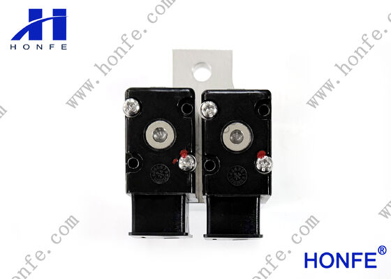 Çifte solenoid valfleri BE303241 Picanol Hava jet dokuma makinesi parçaları dokuma dokuma makinesi parçaları tekstil makineleri yüksek kaliteli